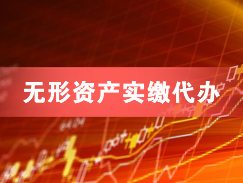 漳平无形资产实缴资本代办