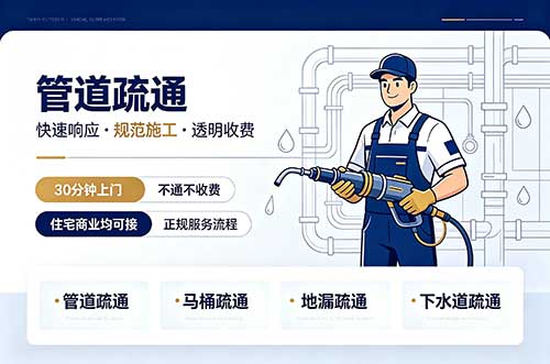 漳平管道疏通