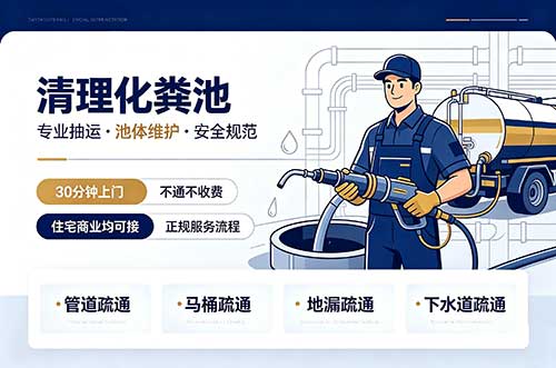 漳平清理化粪池